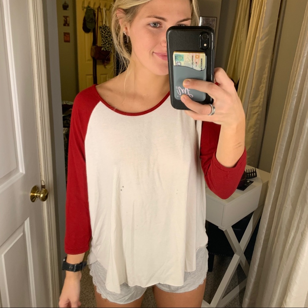 Super Soft Quarter Sleeve Baseball T-shirt